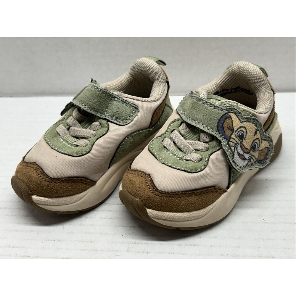 H&M Simba Lion King Sneakers Tan US Size 4-5